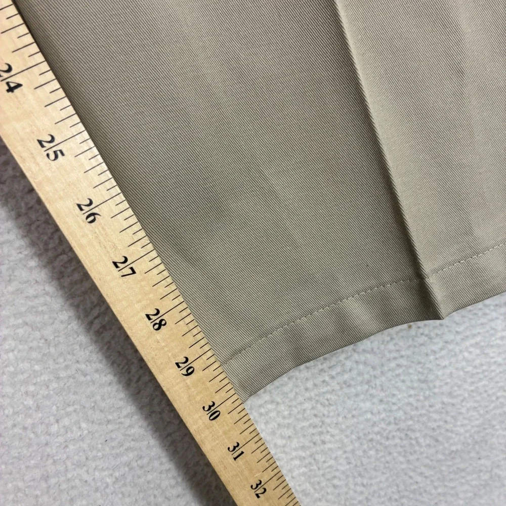 Wrangler Riata Chino Pants Men 36x30 Beige Flat Front Relaxed Western Cowboy NWT